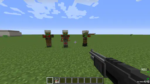 Pistolets Mods Minecraft PE screenshot