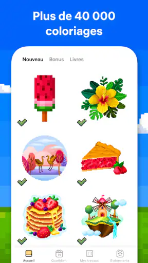 Pixel Art - Jeux de dessin screenshot
