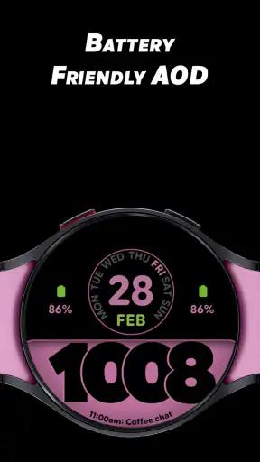Pixel Light - Watch face screenshot