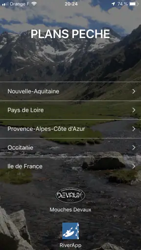 PLANS-PECHE en FRANCE screenshot