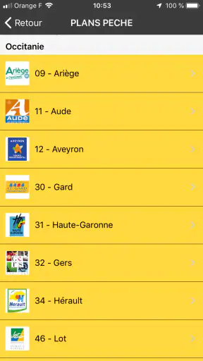 PLANS-PECHE en FRANCE screenshot