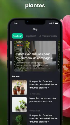 PlantIn plantes reconnaissance screenshot