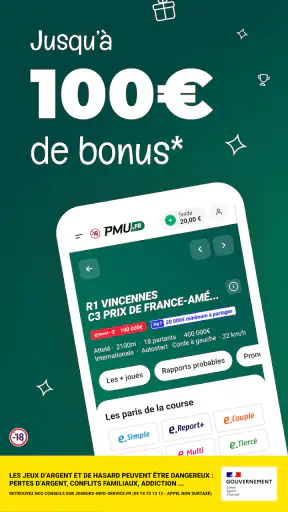 PMU.fr – Pari Hippique & Turf screenshot