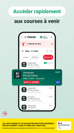 PMU.fr – Pari Hippique & Turf screenshot