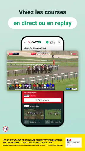 PMU.fr – Pari Hippique & Turf screenshot