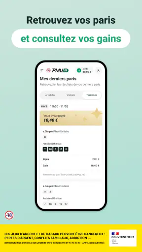 PMU.fr – Pari Hippique & Turf screenshot
