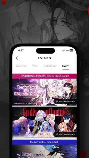 POCKET COMICS: Premium Webtoon screenshot