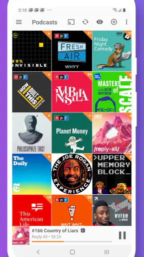 Podcast Addict - Podcast/Radio screenshot