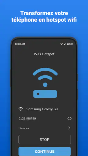Point d'accès Wi-Fi portable screenshot