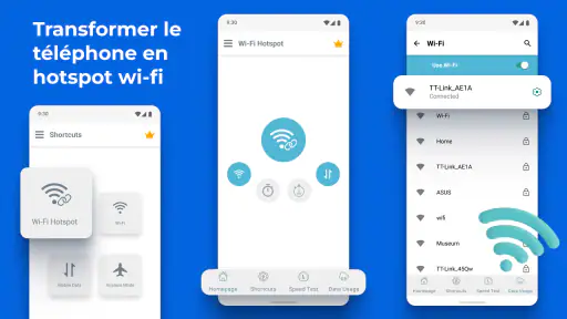Point d'accès Wi-Fi portable screenshot