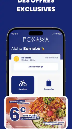 Pokawa – Poke bowl delivery screenshot