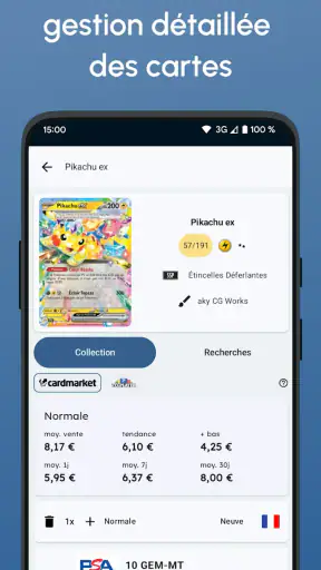 Pokécardex screenshot