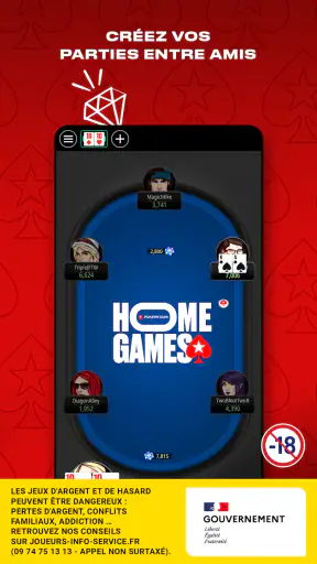 PokerStars Jeux Poker en Ligne screenshot