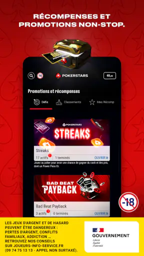 PokerStars Jeux Poker en Ligne screenshot