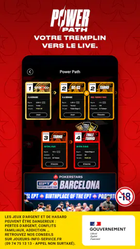 PokerStars Jeux Poker en Ligne screenshot
