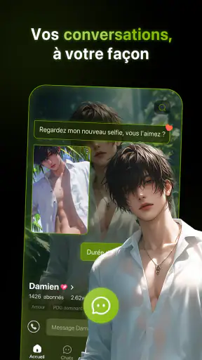 PolyBuzz -Talk to AI Character screenshot
