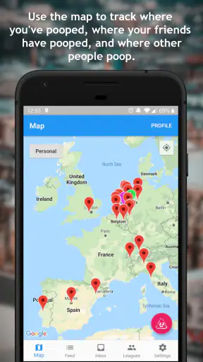 Poop Map screenshot