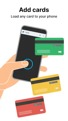 Porte cartes virtuel screenshot