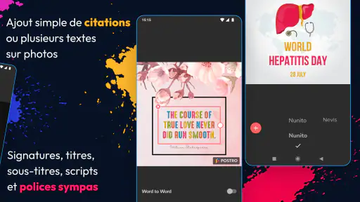 Poster Maker - Créer Affiches screenshot