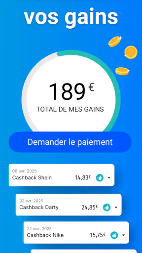 Poulpeo Cashback et Code promo screenshot