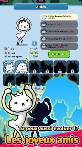 PreCats! RPG Élevage Chats screenshot