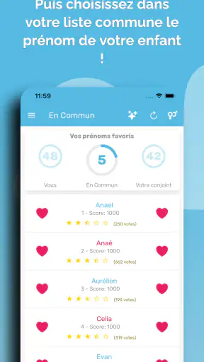 Prénom de bébé à 2 screenshot