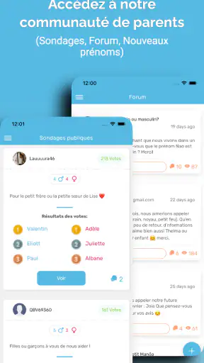 Prénom de bébé à 2 screenshot