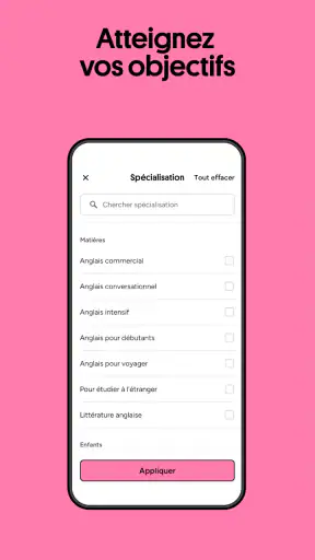 Preply: Apprendre l'anglais screenshot