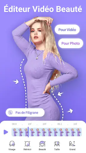 PrettyUp - Video Body Editor screenshot