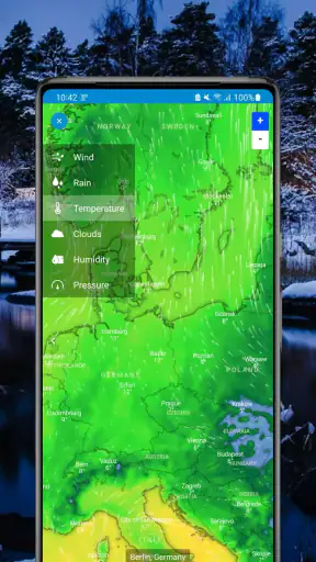 Prévisions météo (carte radar) screenshot