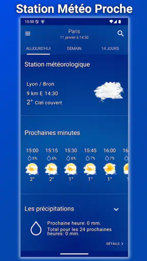 Prévisions Météo : Ciel Dégagé screenshot