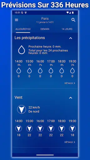 Prévisions Météo : Ciel Dégagé screenshot