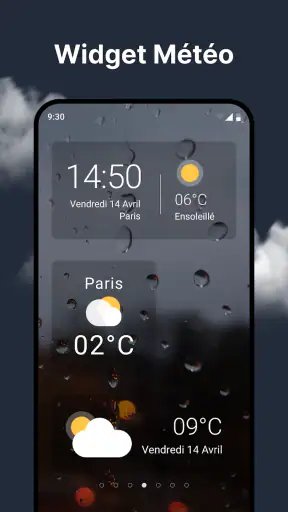 Prévisions météo et radar screenshot