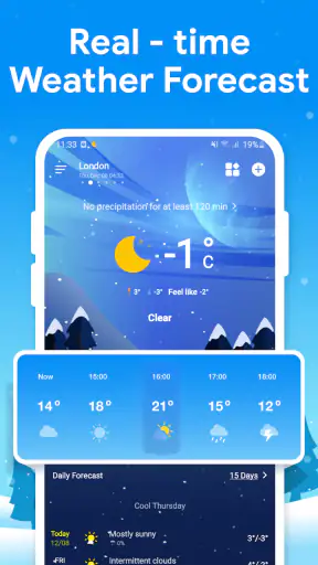 Prévisions météo: Radar screenshot
