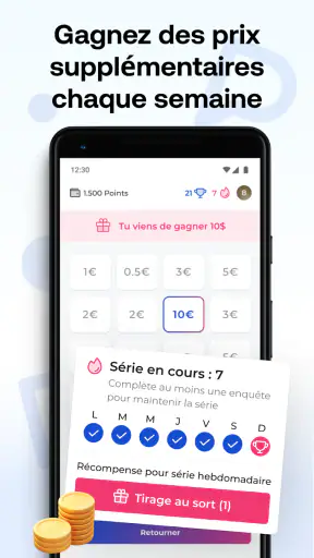 Prime Opinion Sondage Rémunéré screenshot