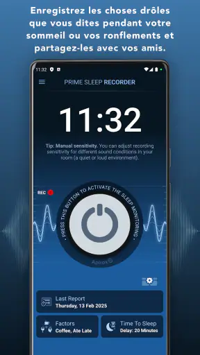 Prime Sleep Recorder screenshot