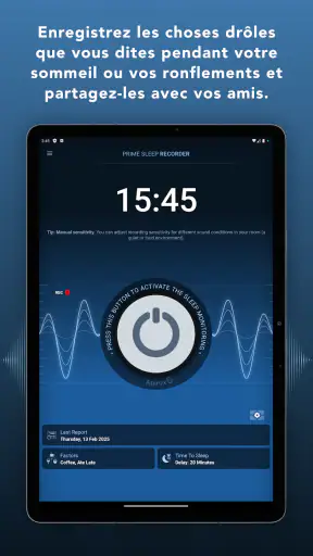 Prime Sleep Recorder screenshot