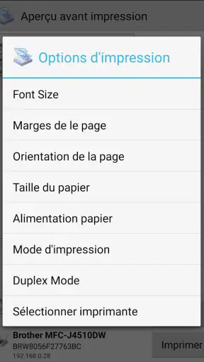 PrinterShare Impression mobile screenshot