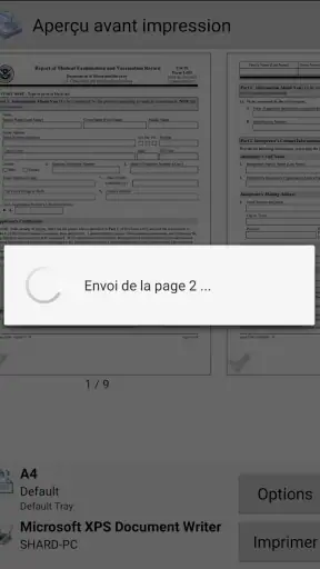 PrinterShare Impression mobile screenshot