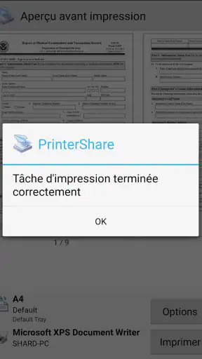 PrinterShare Impression mobile screenshot