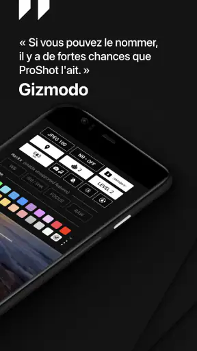 ProShot screenshot
