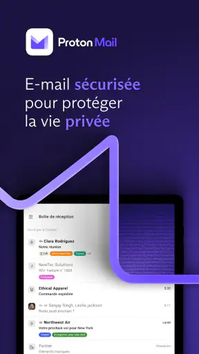 Proton Mail: Email chiffré screenshot