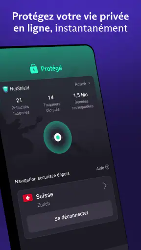 Proton VPN : rapide et sûr screenshot