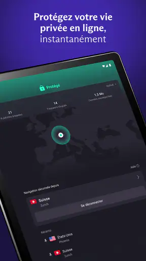 Proton VPN : rapide et sûr screenshot