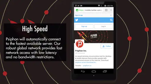 Psiphon Pro screenshot