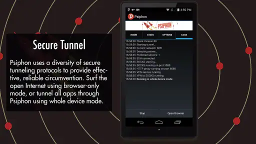 Psiphon Pro screenshot