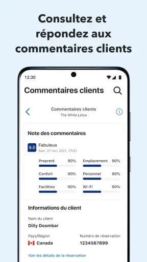 Pulse pour Booking.com screenshot