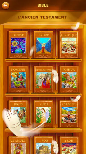 Puzzle de mots biblique screenshot