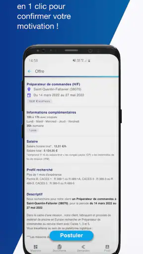 QAPA - Emploi Interim screenshot