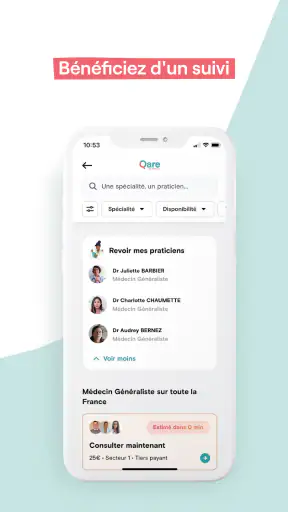 Qare - Consultez un médecin screenshot